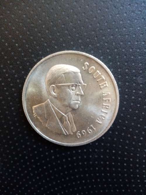 South African R1.oo Coin 1969